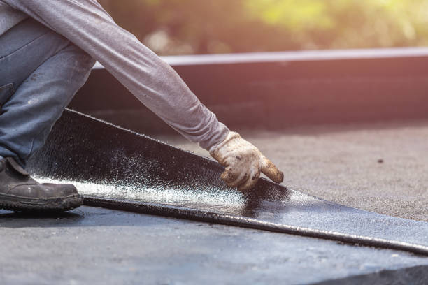Professional Crawl Space Encapsulation technician working in Hesston, KS